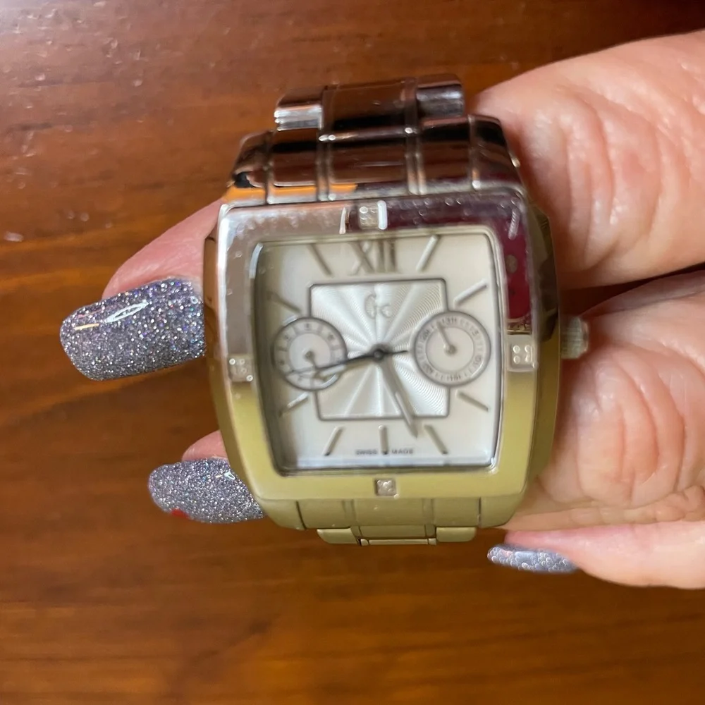 GUESS Collection Silver Watch - Picture 2 of 9